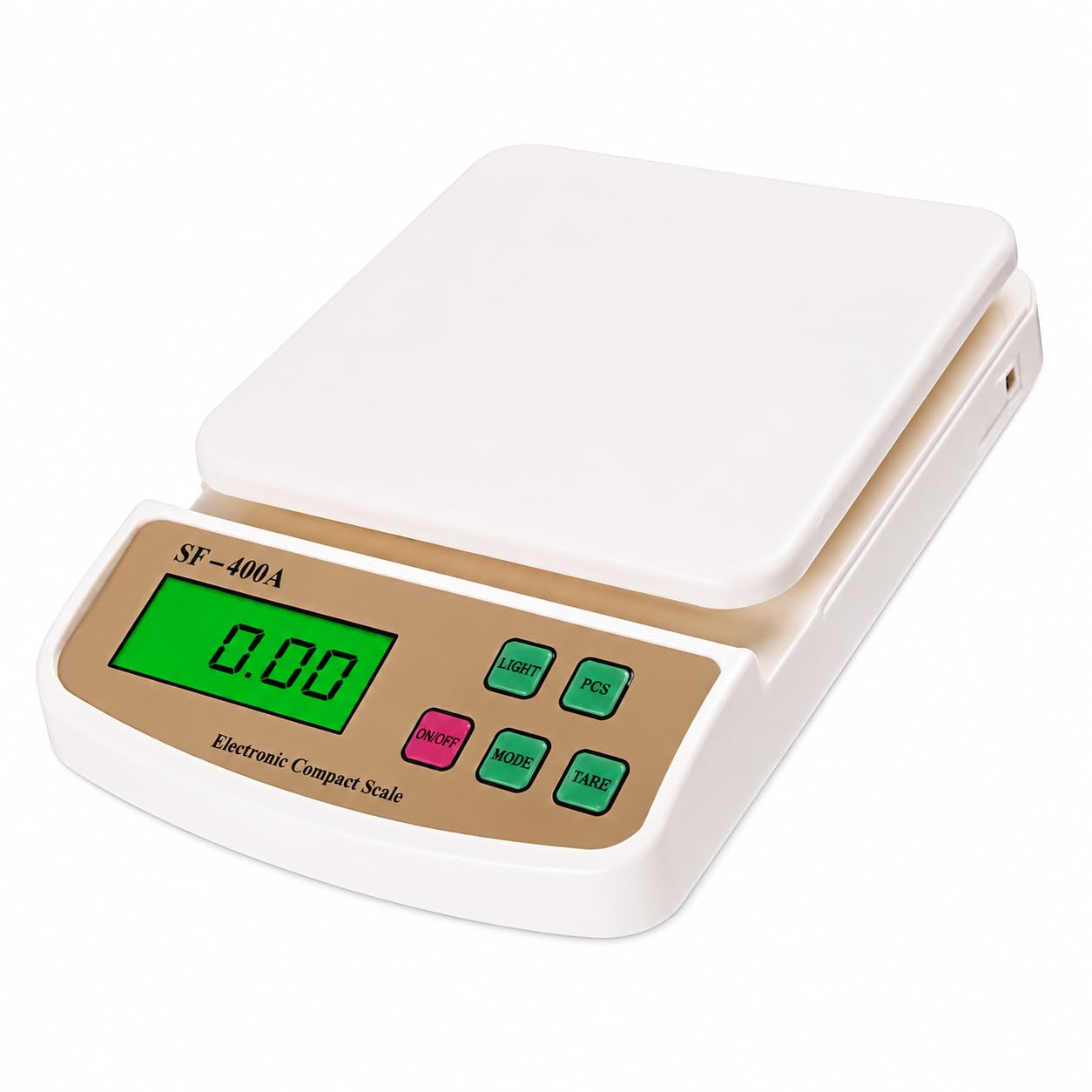 ATOM ALISTON K1 Series Digital Kitchen Weighing Scale 10 kg, Electronic Weight Machine with LCD Display for Baking, Cooking, Food & Diet, SF-400/A121. 6Months Warranty (Colour May Vary)
