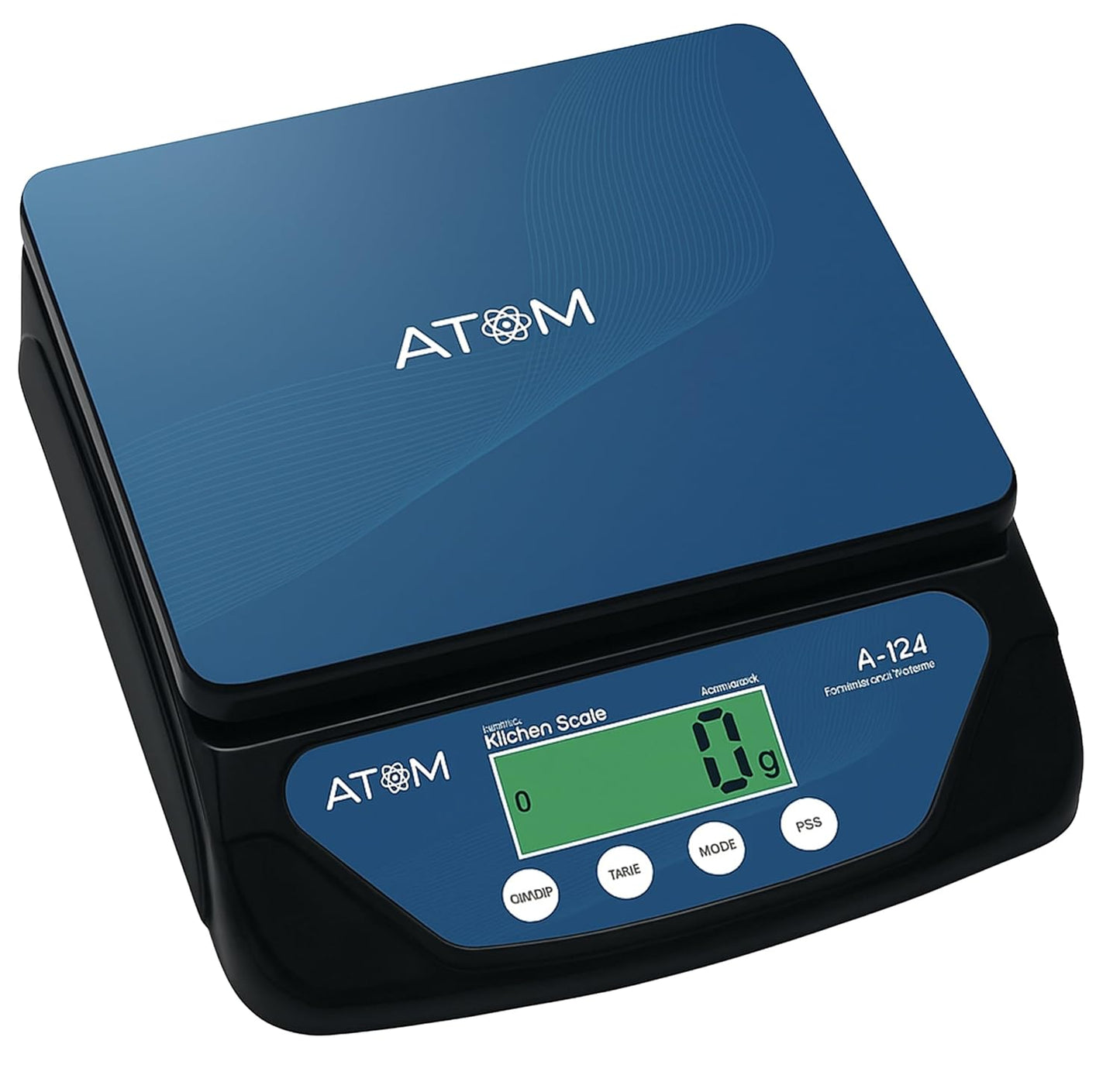 ATOM ALISTON K1 Series Digital Kitchen Weighing Scale 10 kg, Electronic Weight Machine with LCD Display for Baking, Cooking, Food & Diet, SF-400/A121. 6Months Warranty (Colour May Vary)